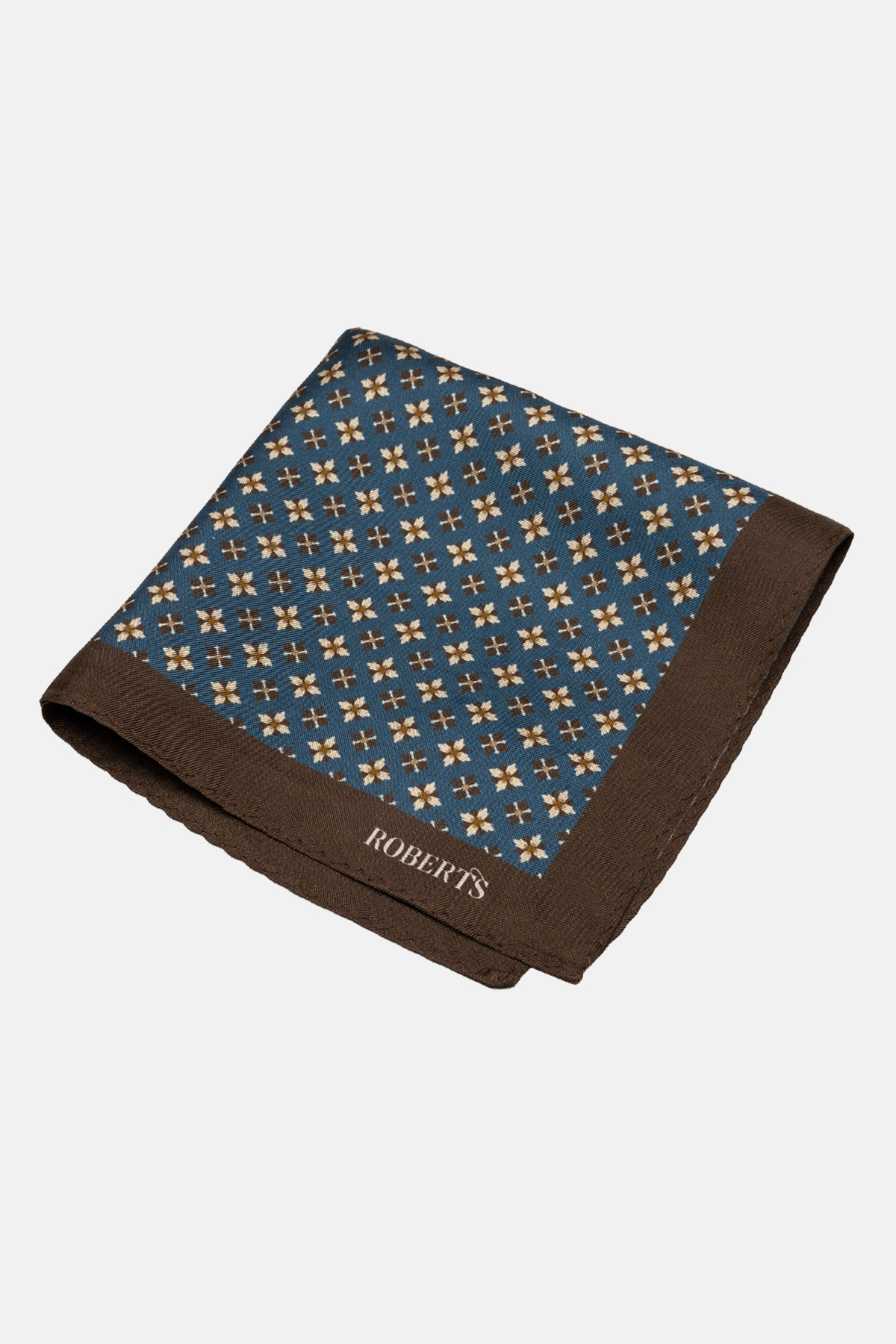 Pañuelo De Bolsillo De Seda Vino