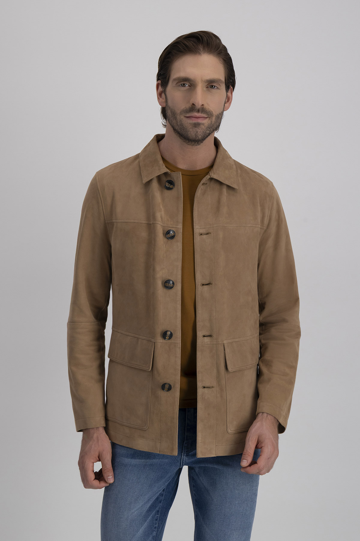 Sobrecamisa La Vera Pelle Contemporary Fit