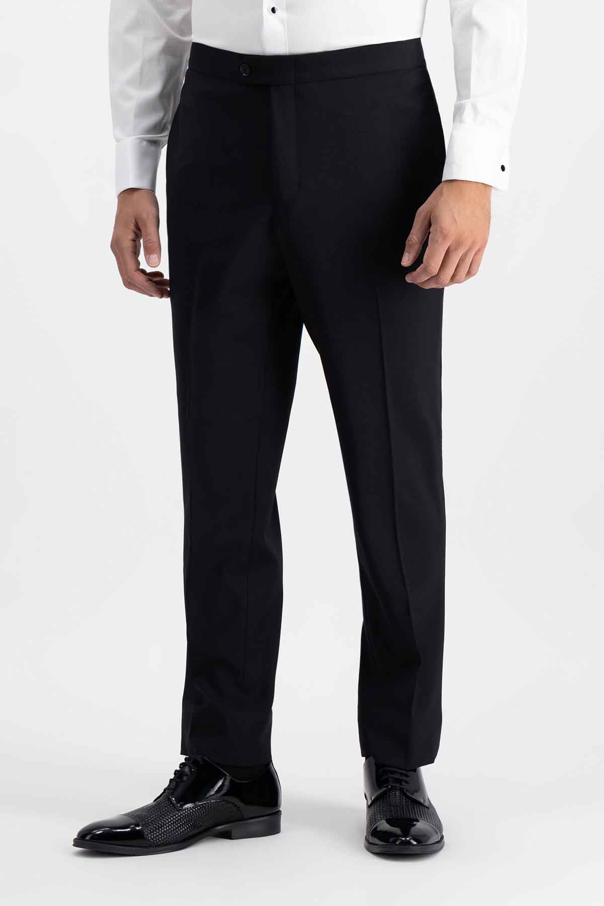 Smoking Calderoni Negro Contemporary Fit
