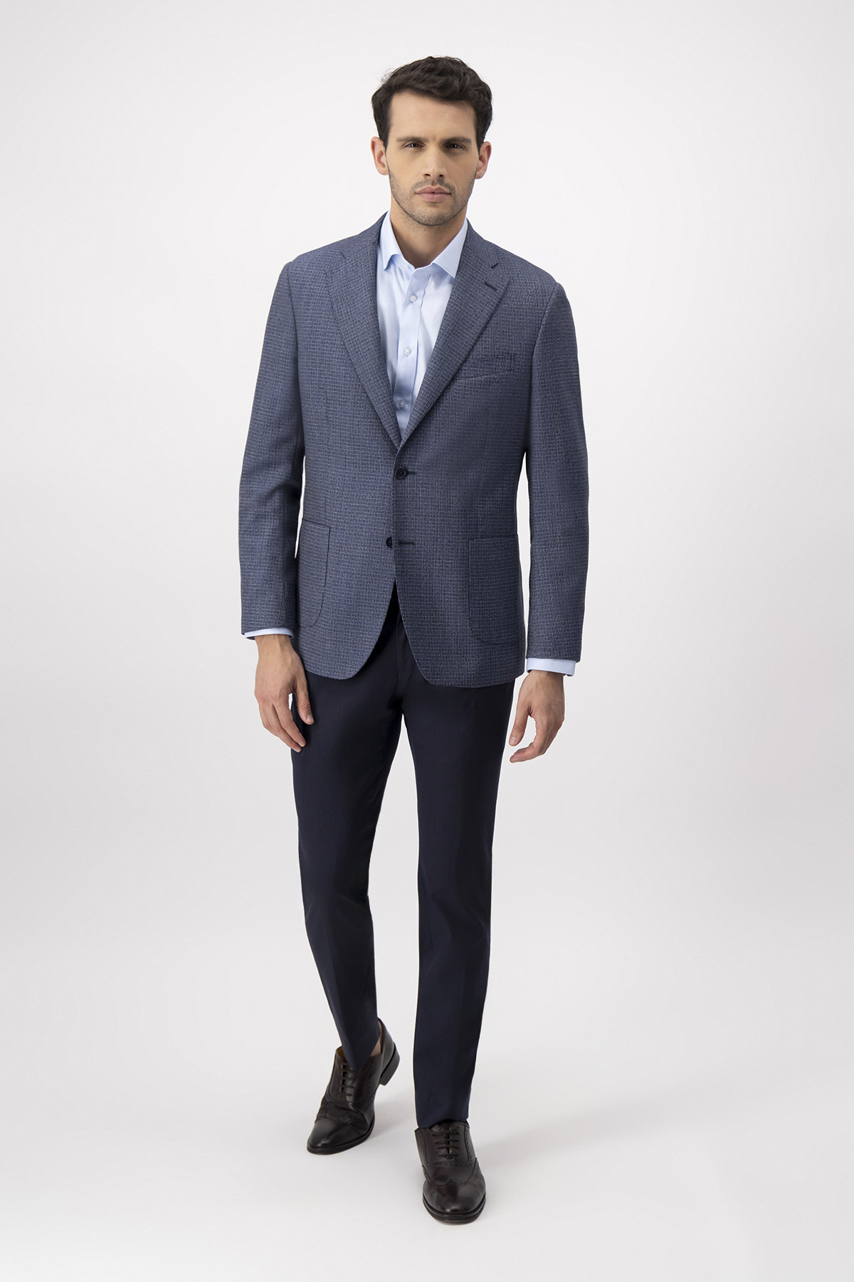 Saco Contemporary Fit Azul
