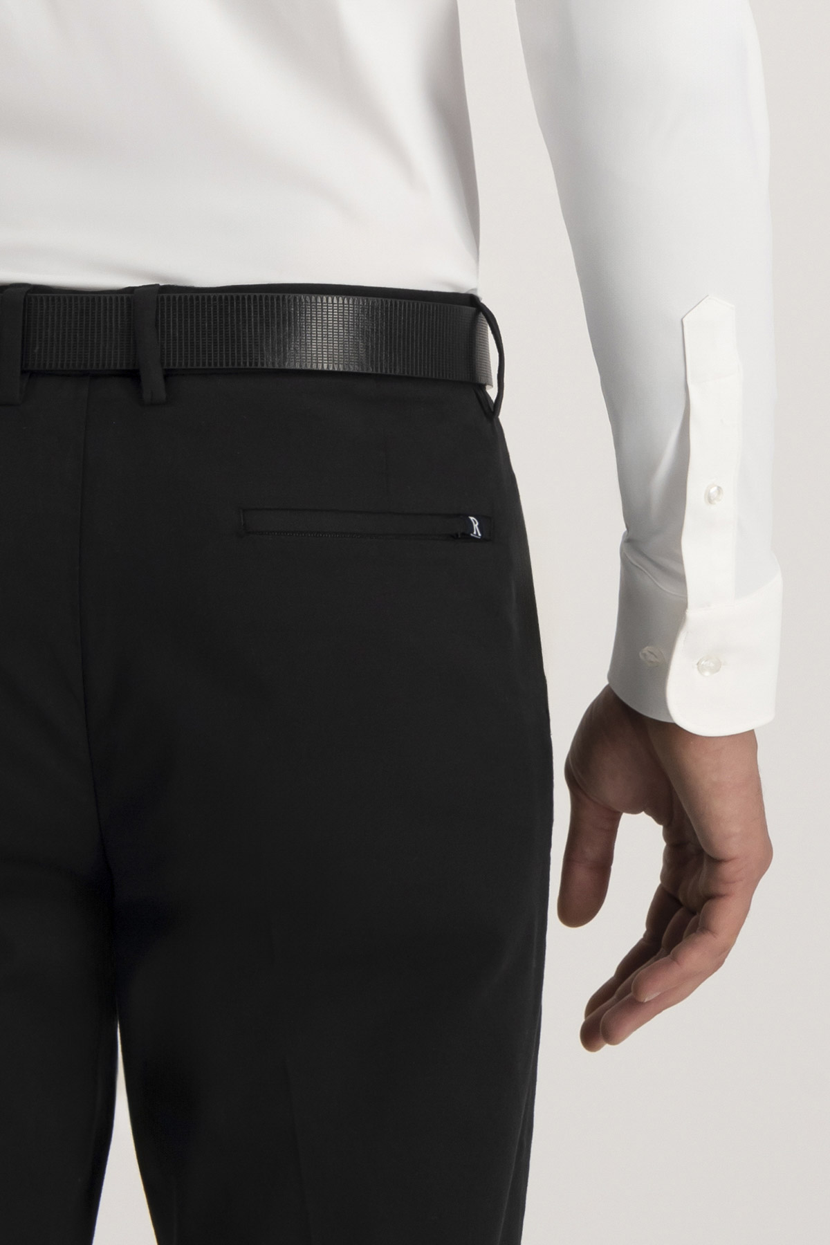 Camisa Formal Anatomic Technology Roberts Red Blanco Slim Fit