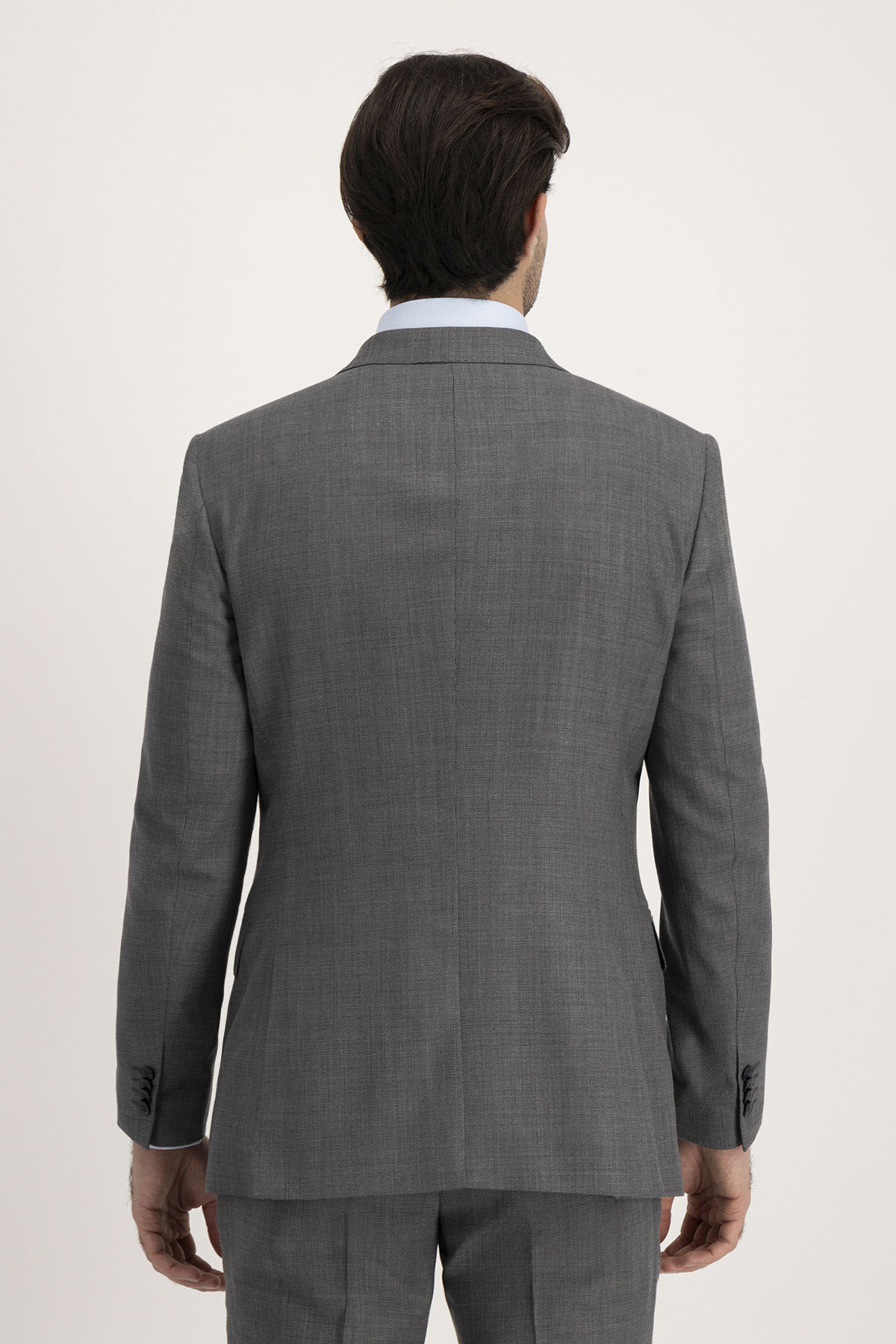 Traje Roberts Gris Oxford Slim Fit