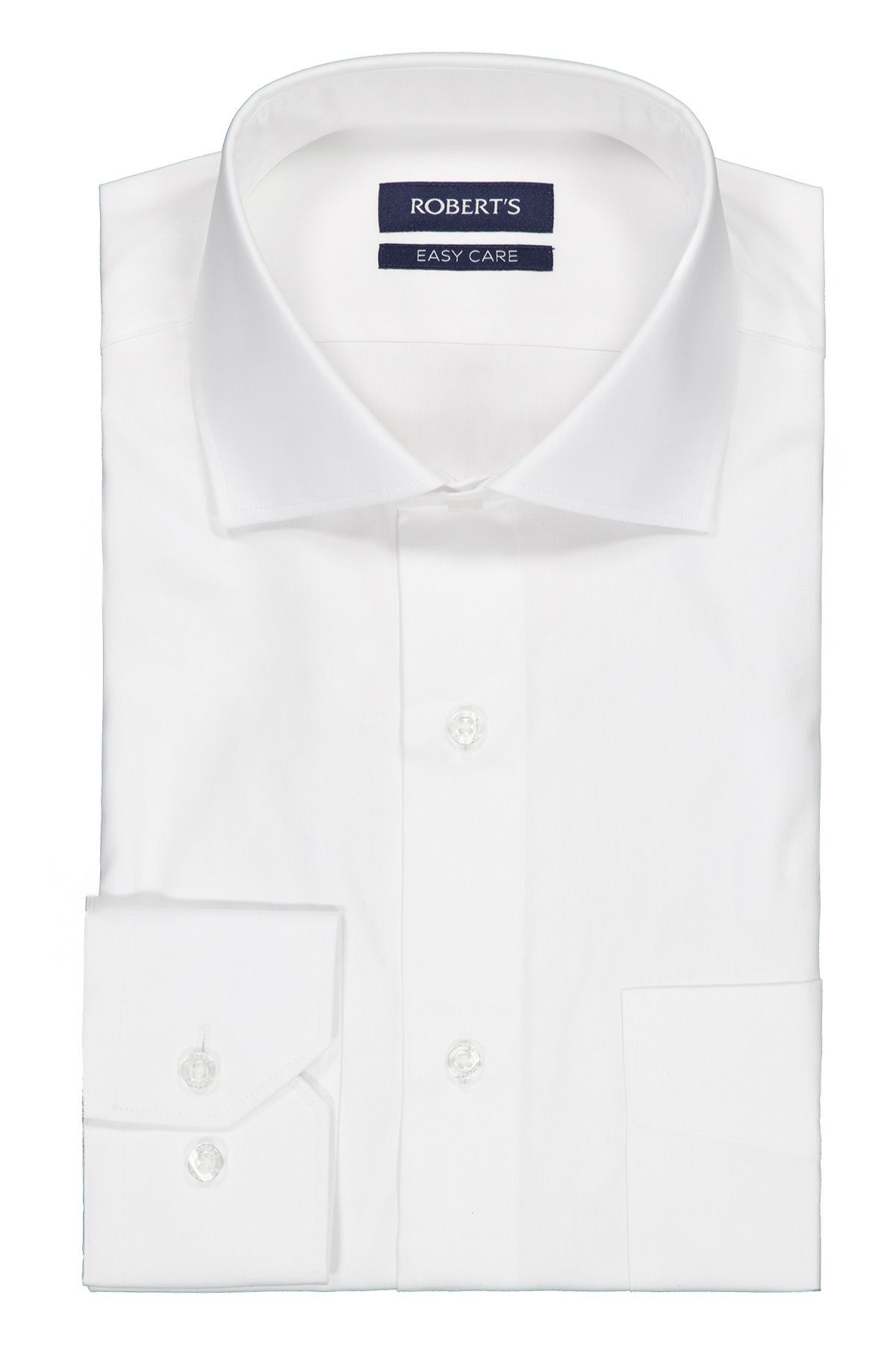 Camisa Roberts Easy Care Regular fit Color blanco