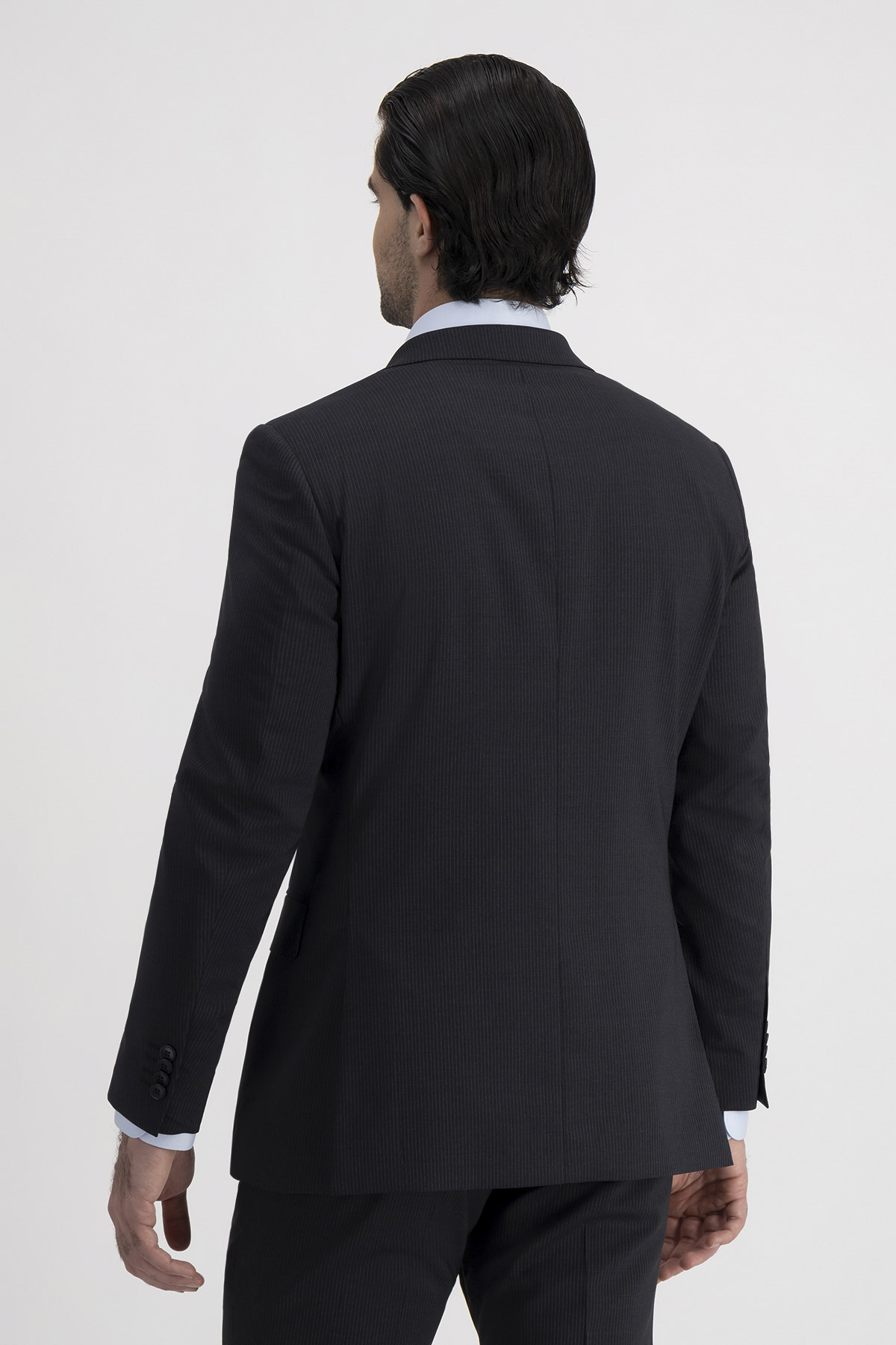 Traje Roberts Gris Oxford Slim Fit