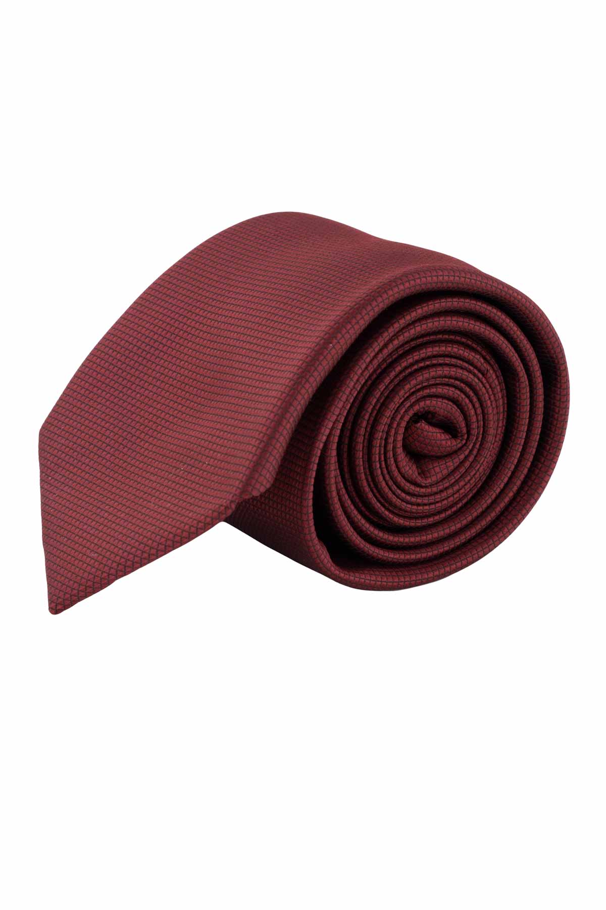 Corbata Color Vino Roberts Red