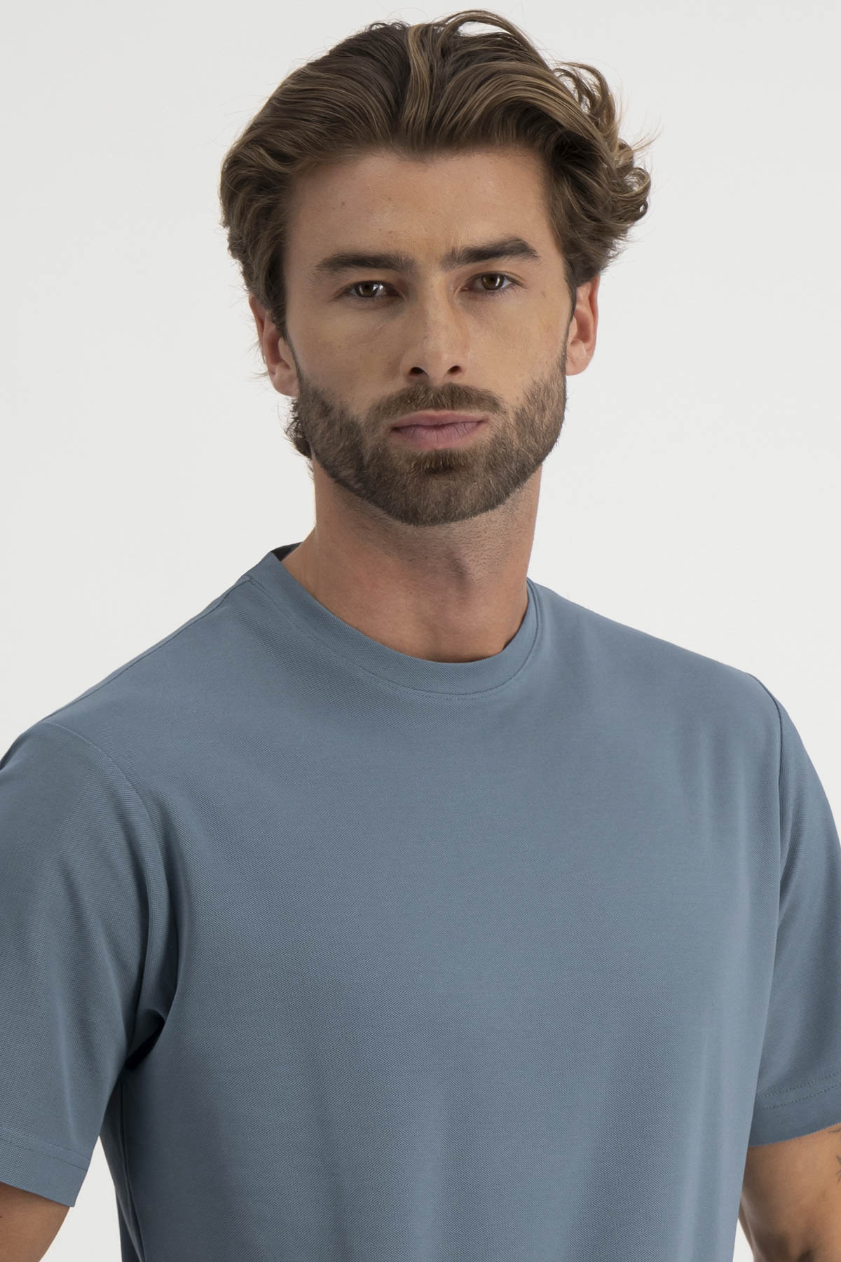 Playera EASY CARE TECHNOLOGY Roberts Color Verde Contemporary Fit