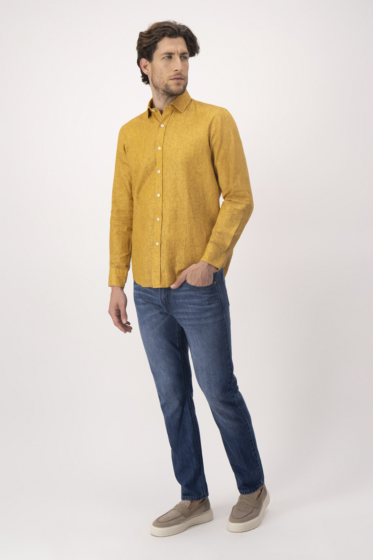Camisa Casual Paper Touch Contemporary Fit