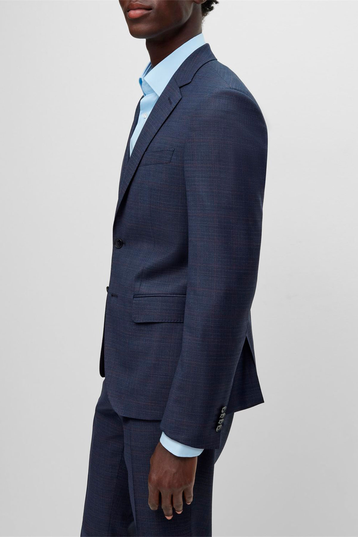 Traje Boss Azul Marino Slim Fit