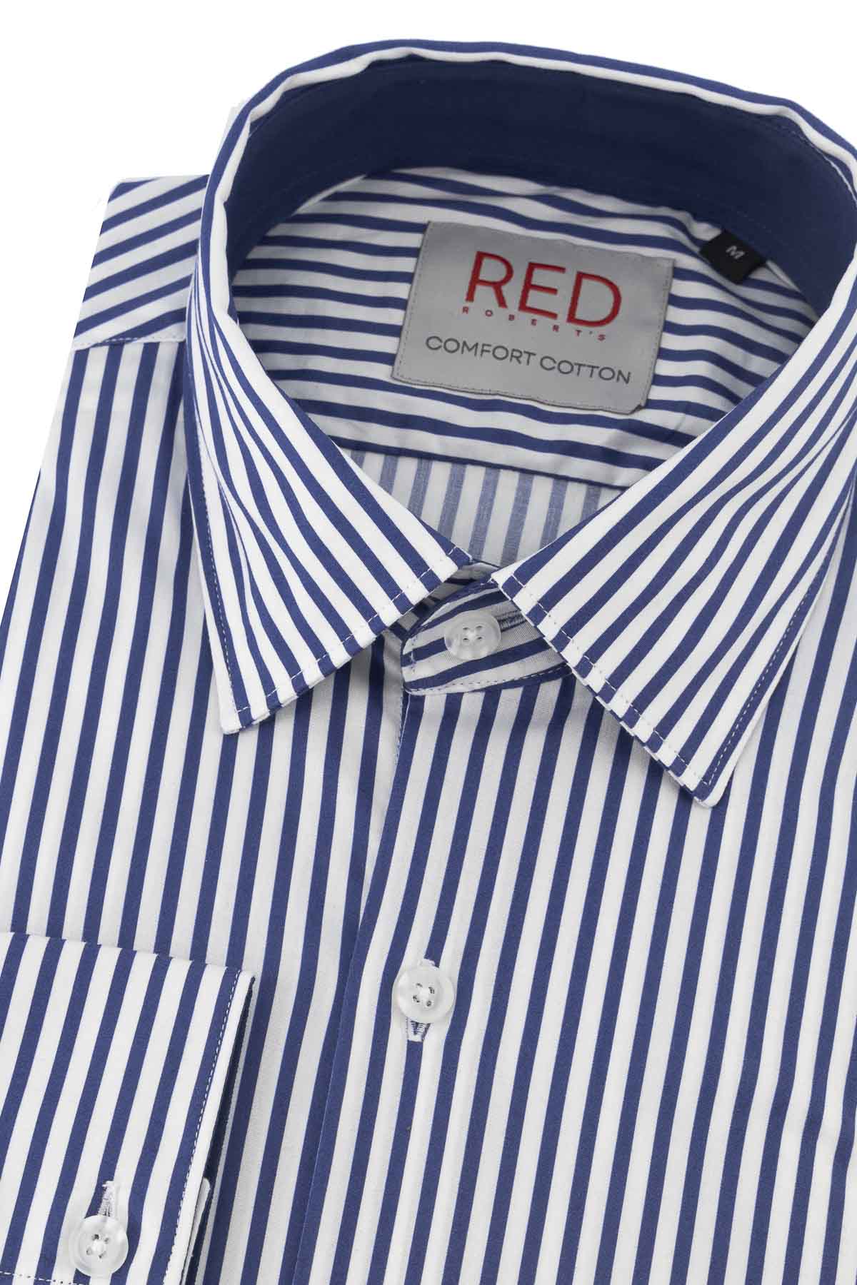Camisa Roberts Red Azul Marino Slim Fit