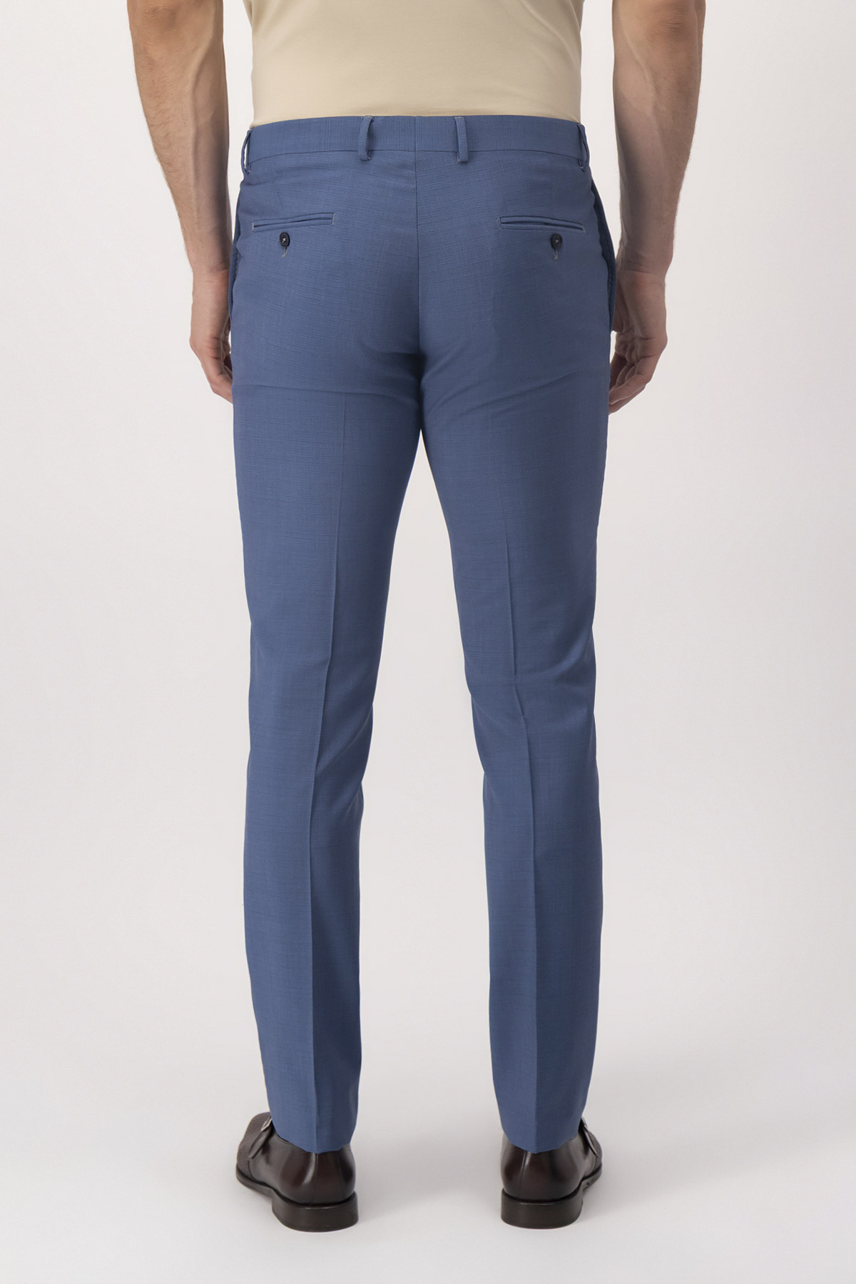 Traje Slim Fit Azul Claro