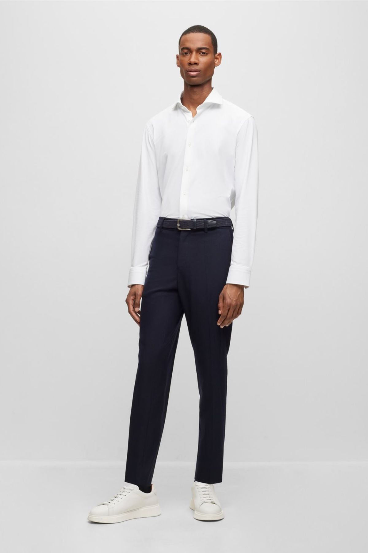 Camisa Boss Blanca Slim fit
