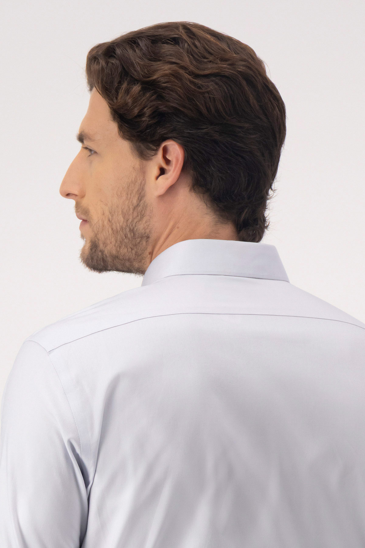Camisa Formal NON IRON Contemporary Fit Gris