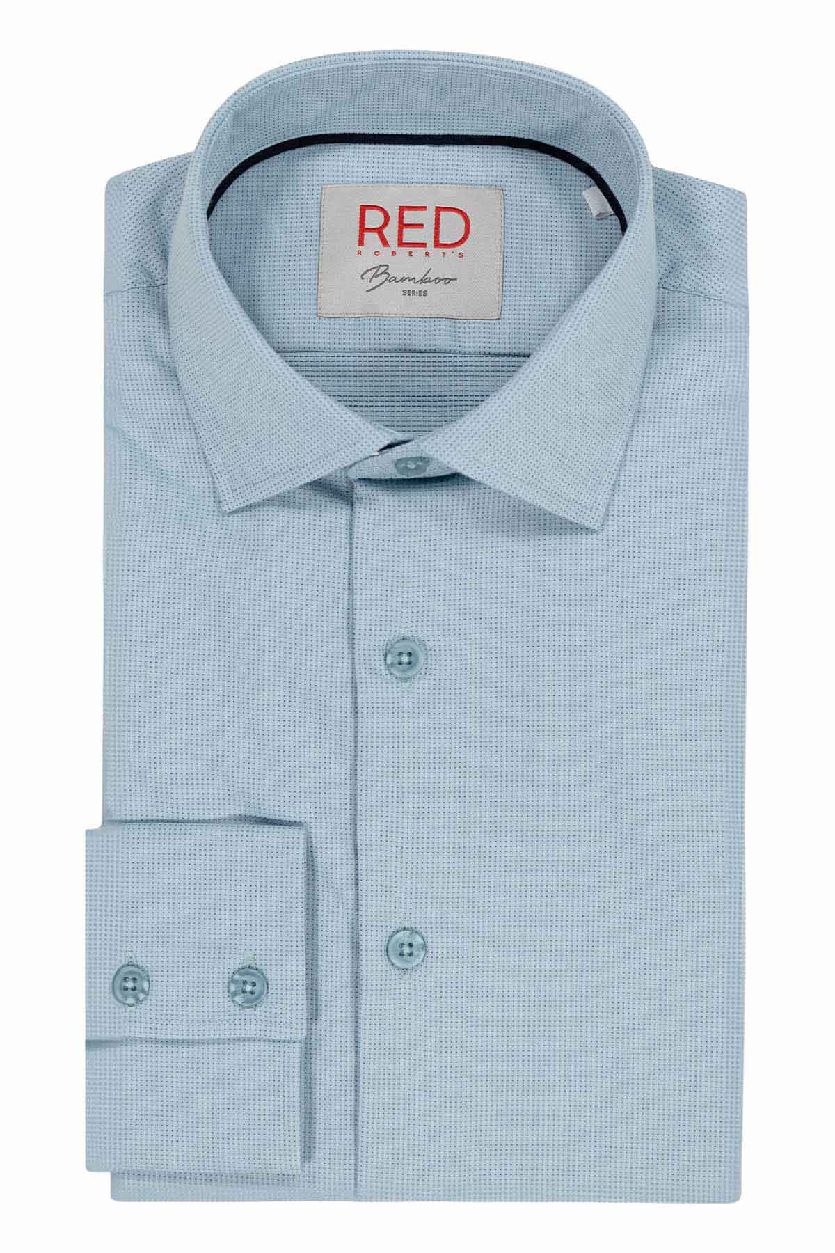 Camisa Vestir BAMBOO Roberts Red Vintage Slim Fit