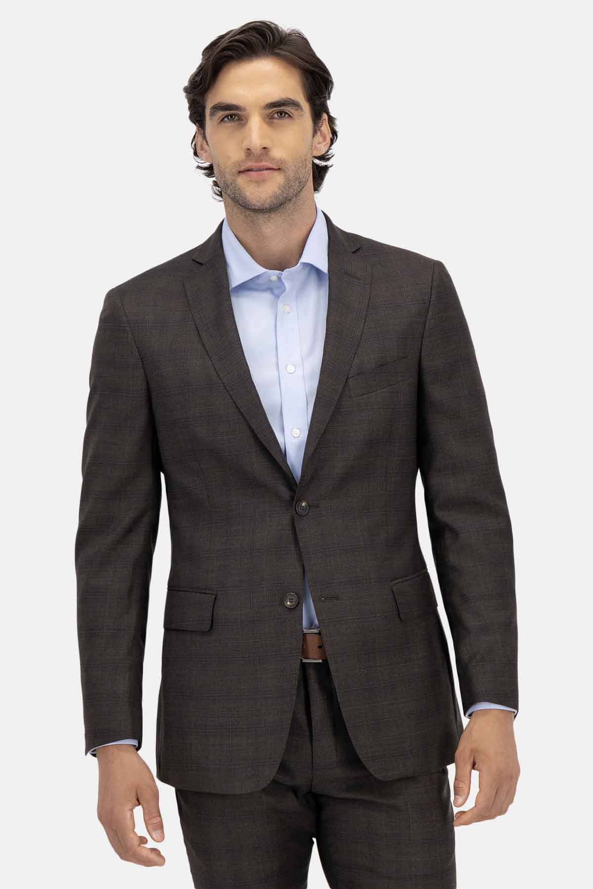 Traje Roberts Color cafe Slim fit image number 2