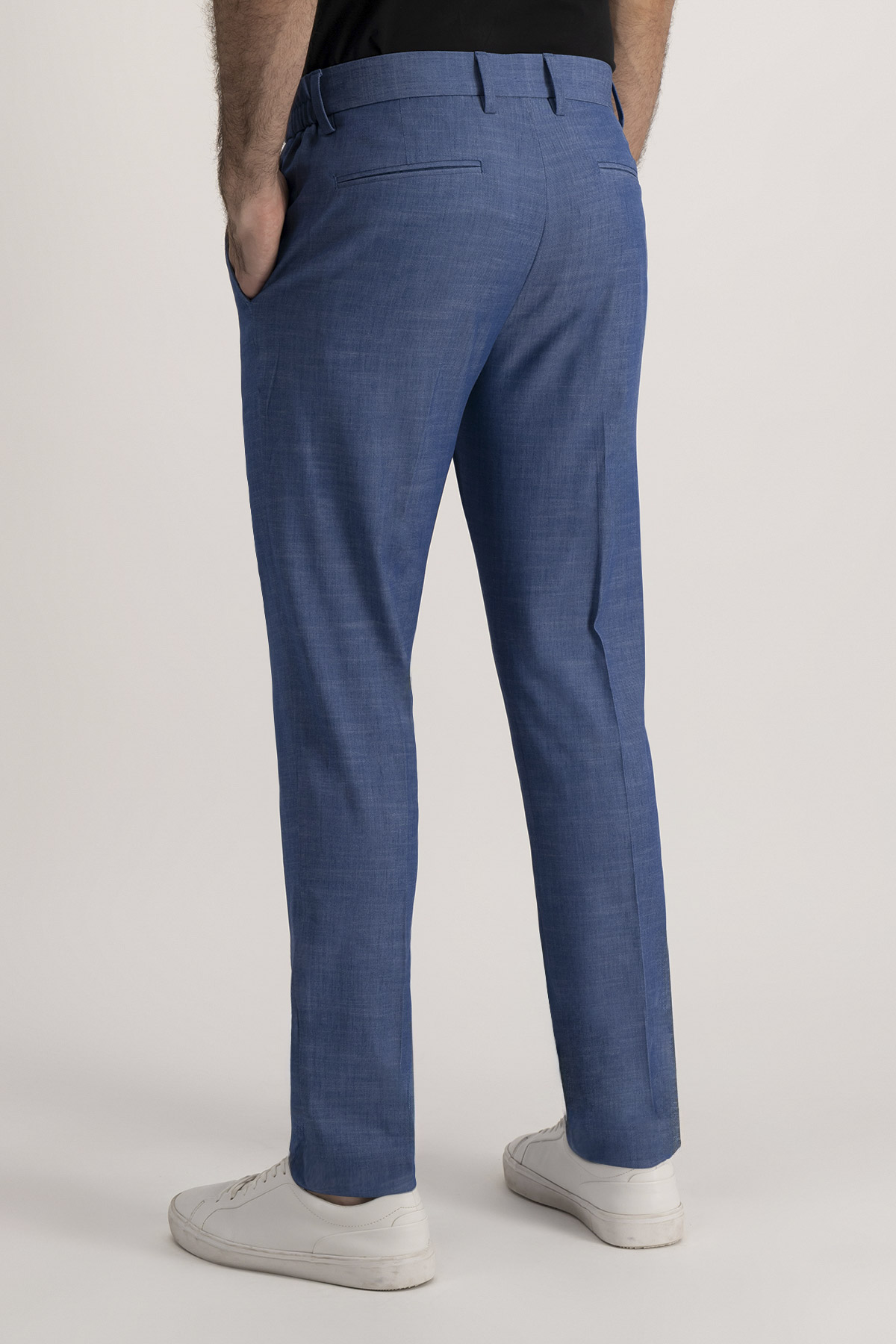 Pantalón Formal Anatomic Technology Azul Slim Fit
