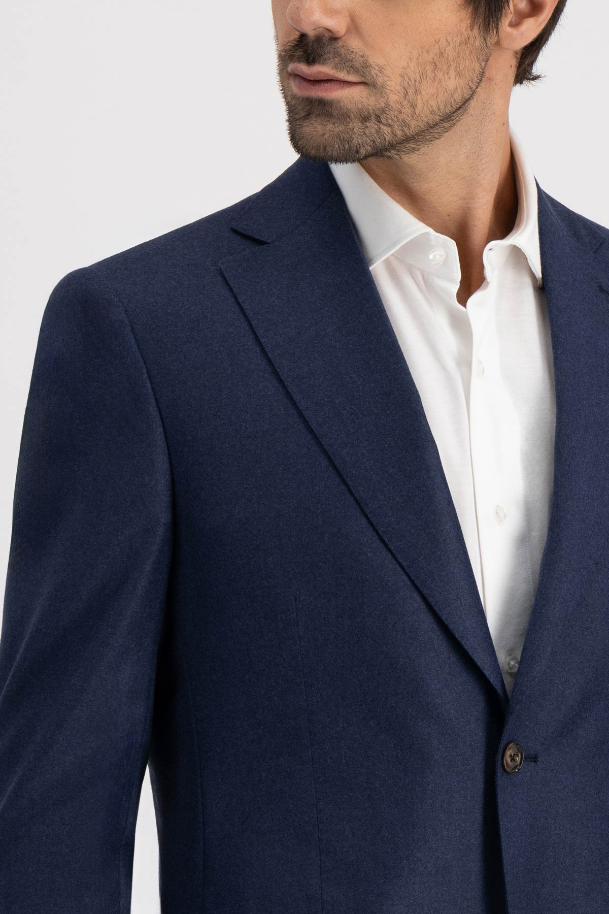 Saco Sport Calderoni Azul Marino Contemporary Fit