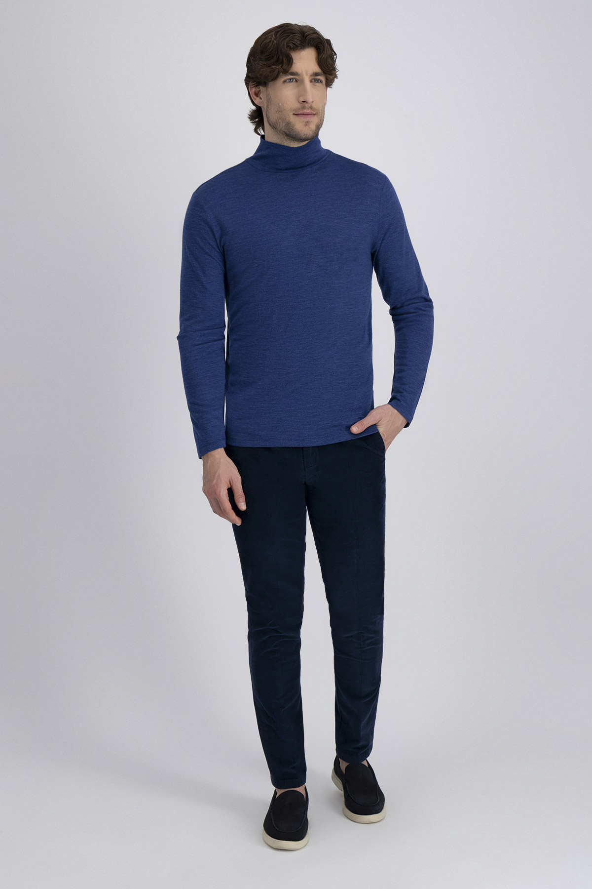 Playera Casual Merino Wool Contemporary Fit image number 4