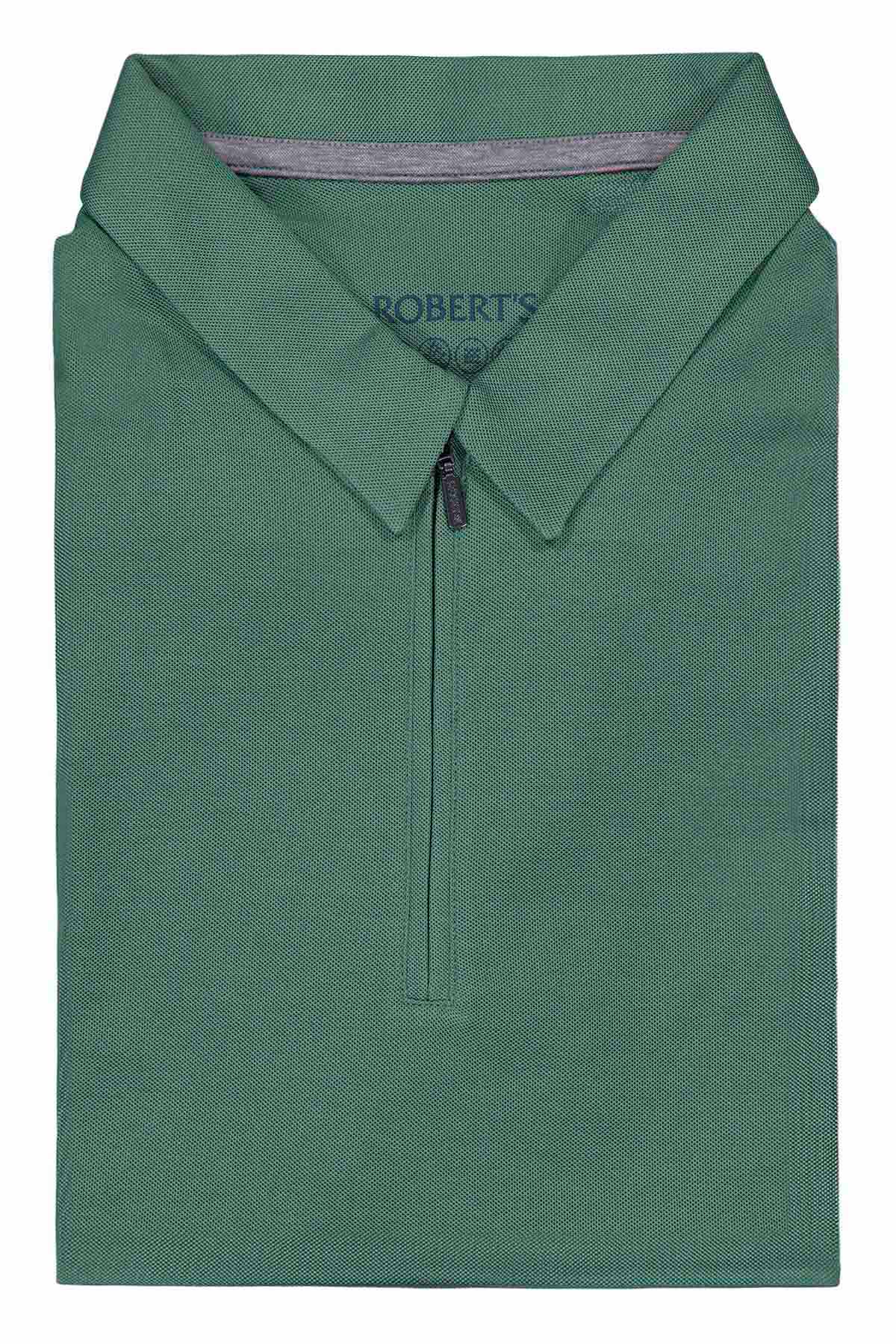 Polo EASY CARE TECHNOLOGY Roberts Color Verde Contemporary Fit