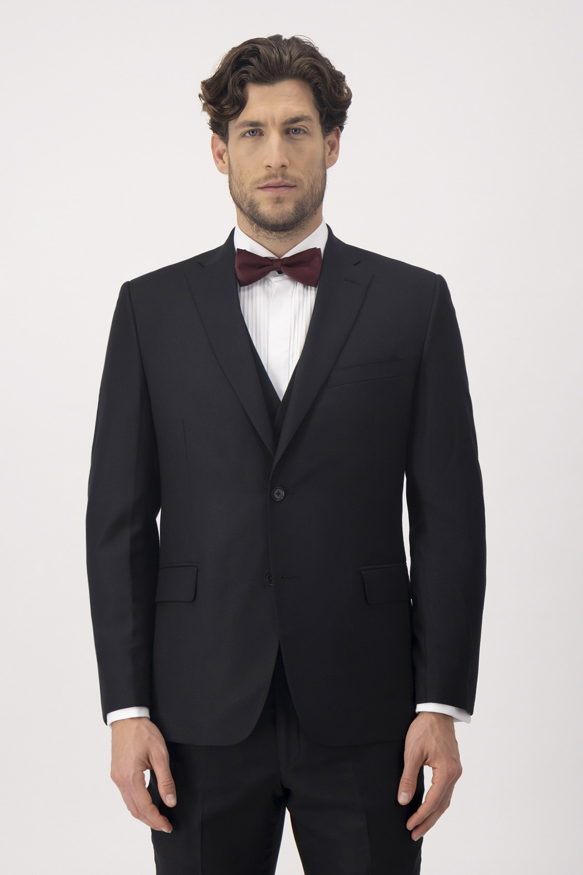 Traje Trío Contemporary Fit Negro