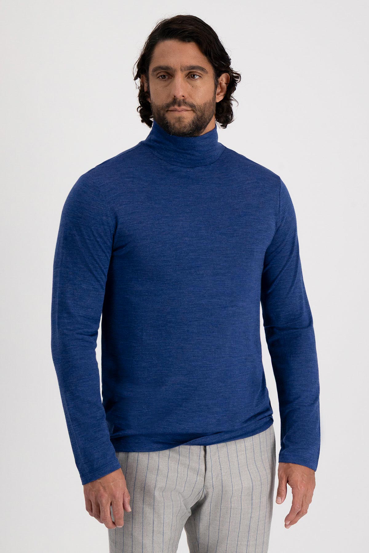 Playera Casual Merino Wool Contemporary Fit