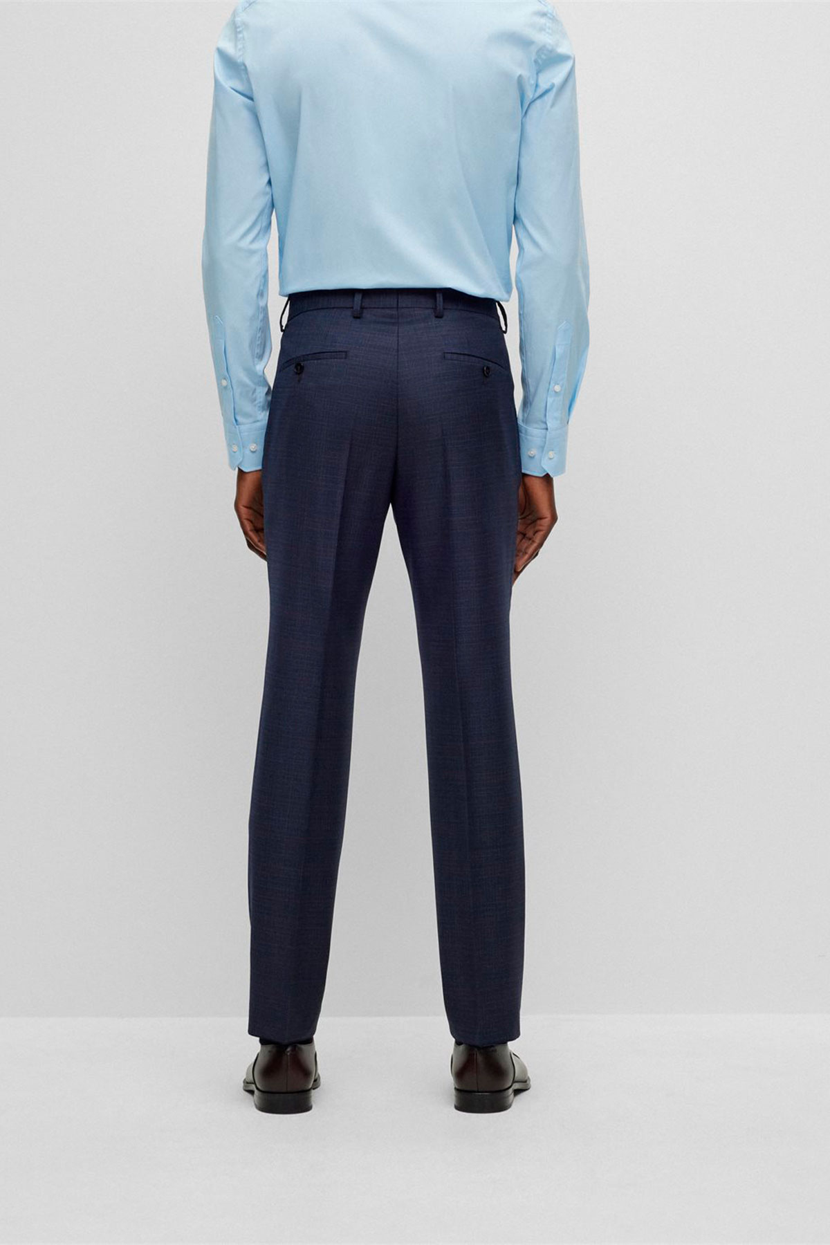 Traje Boss Azul Marino Slim Fit