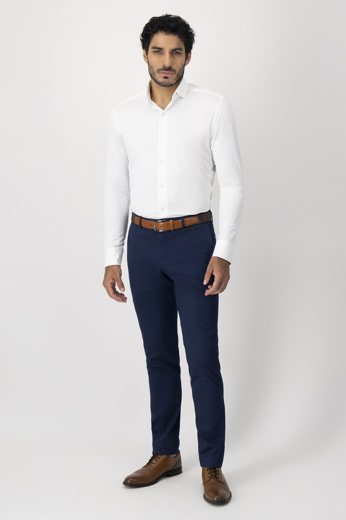 Camisa Casual Anatomic Technology Slim Fit image number 7