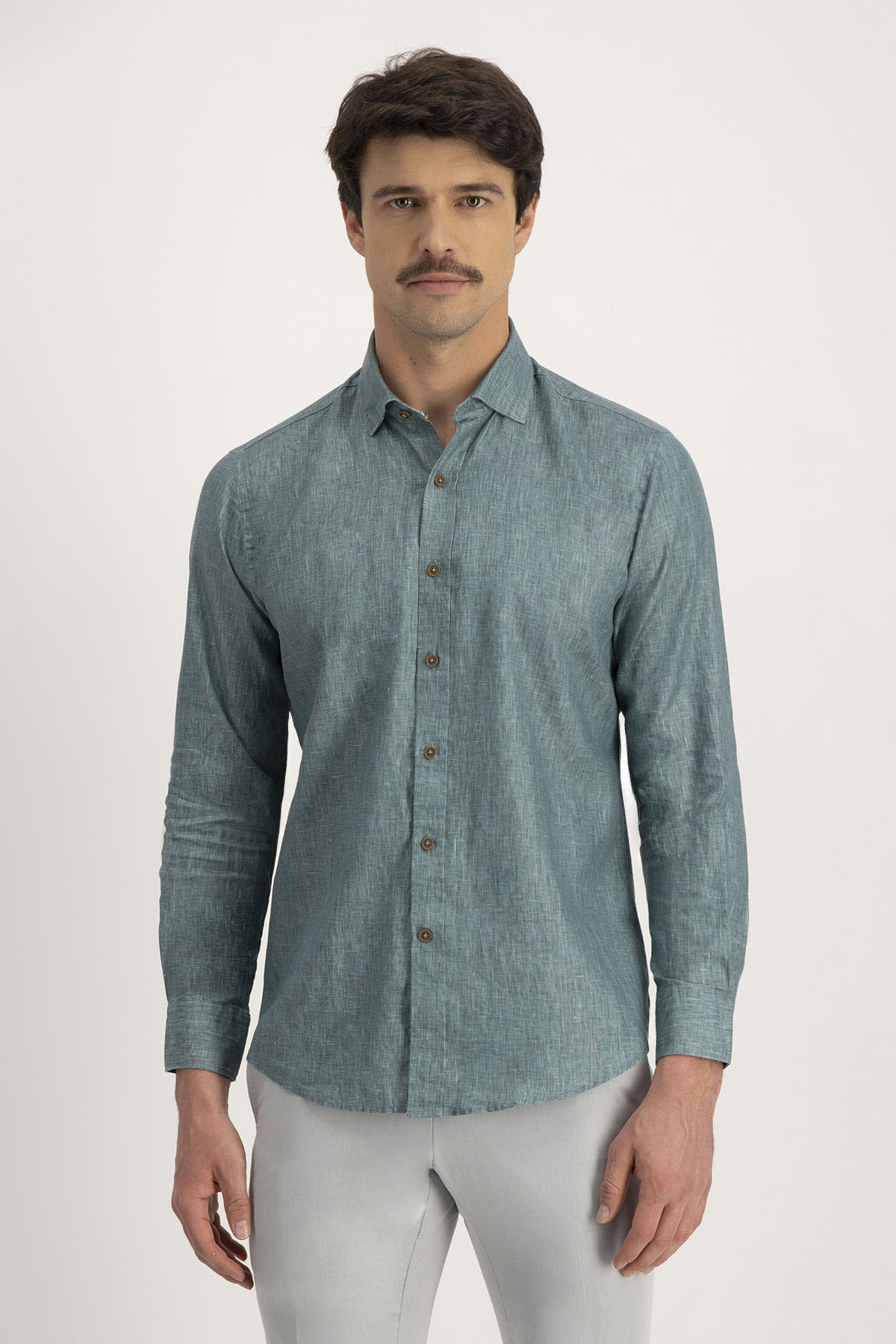 Camisa Casual Paper Touch Contemporary Fit