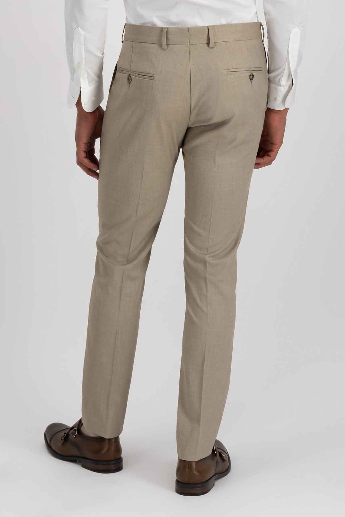 Traje Trío Beige Roberts Red Slim Fit