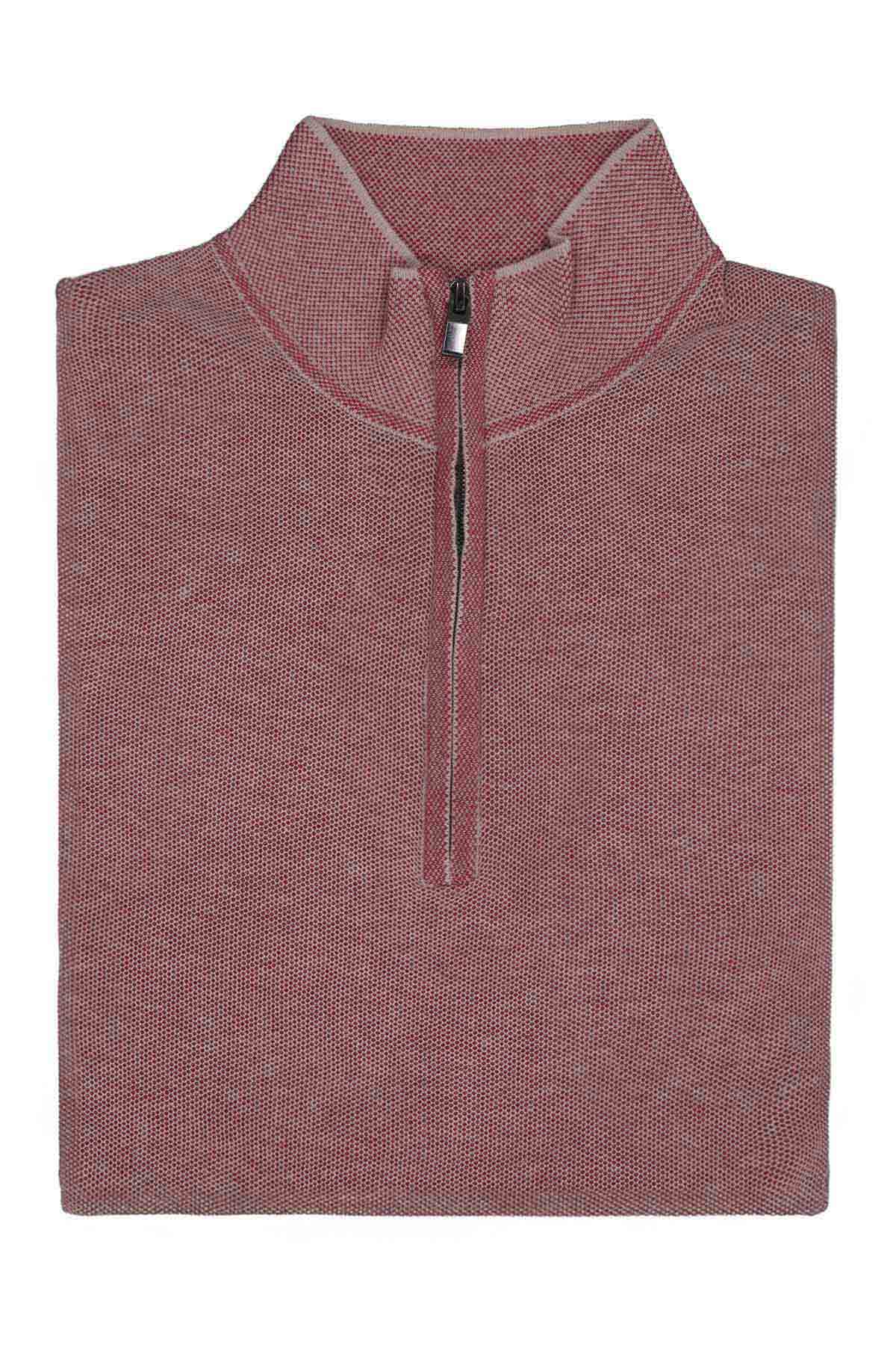 Suéter PREMIUM COTTON Roberts Rosa Obscuro Contemporary Fit