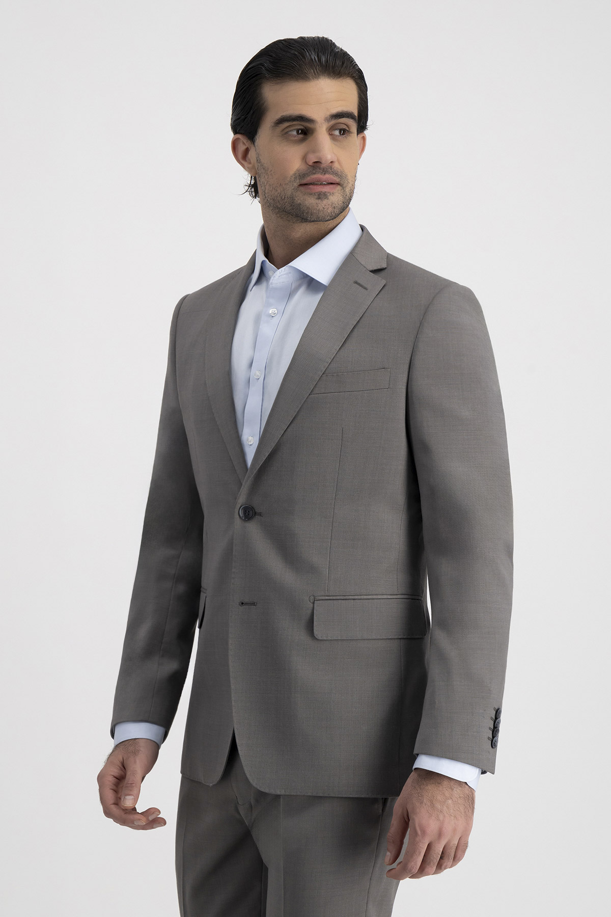 Traje Roberts Gris Acero Slim Fit image number 1