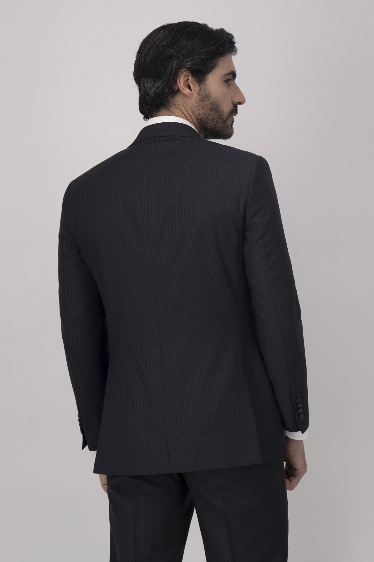Traje Color Gris Oxford Contemporary Fit