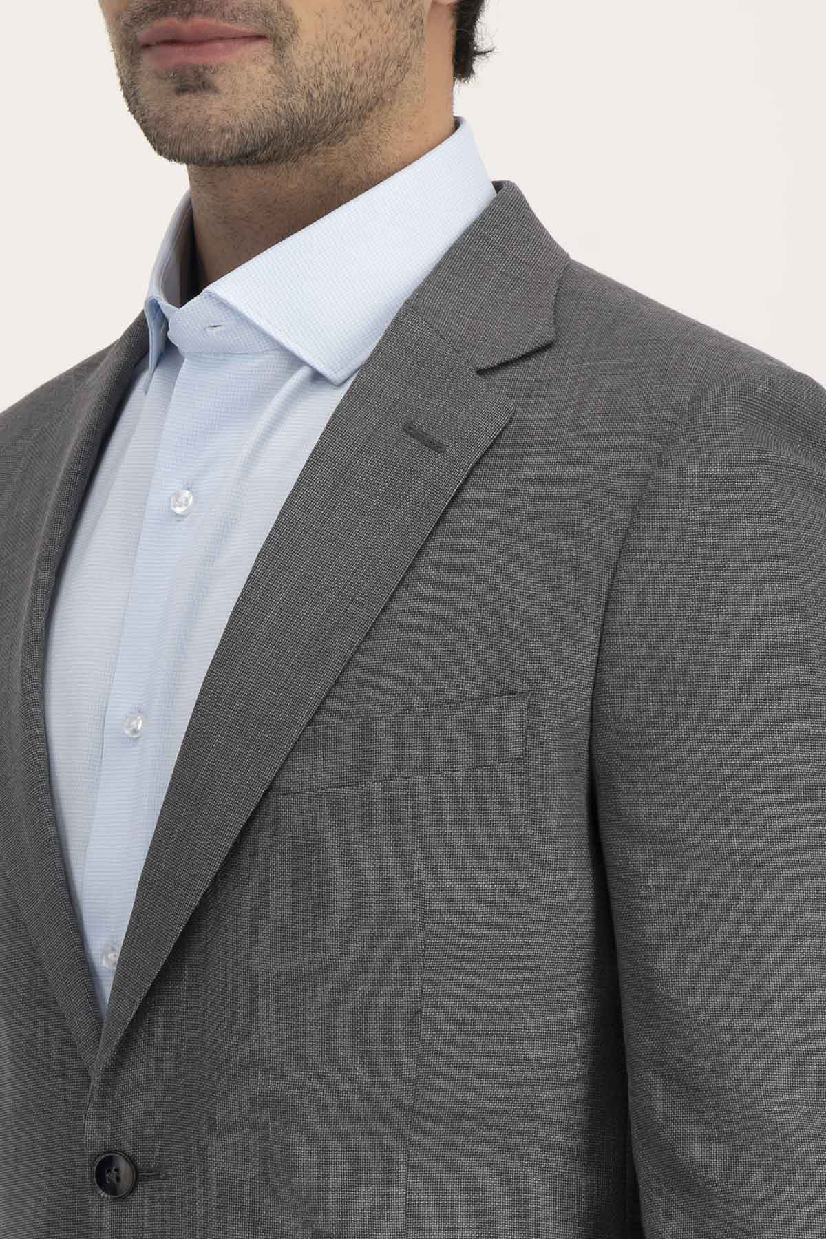 Traje Roberts Gris Oxford Slim Fit