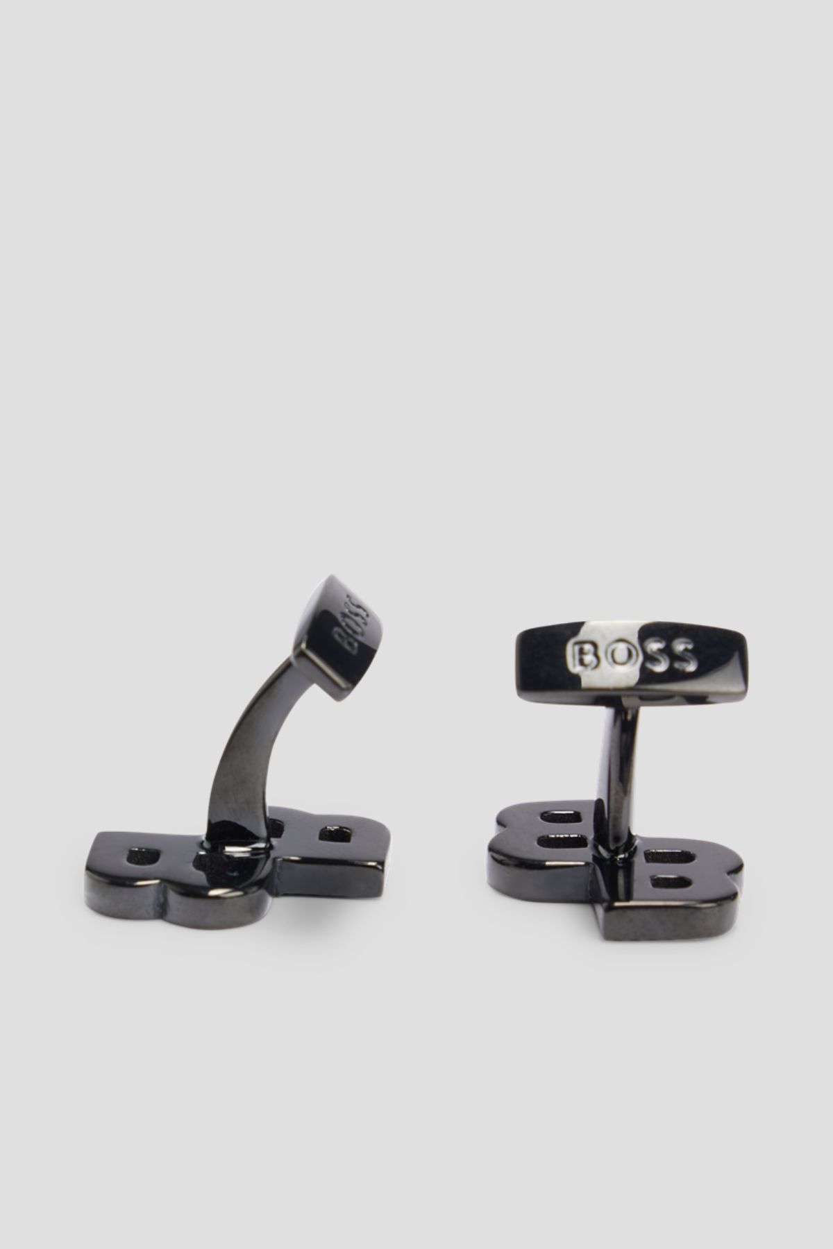 MANCUERNILLAS BOSS CON DOBLE MONOGRAMA