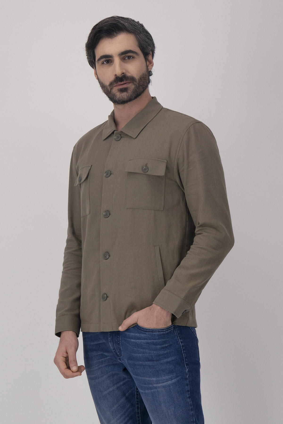 Sobrecamisa Slim Fit