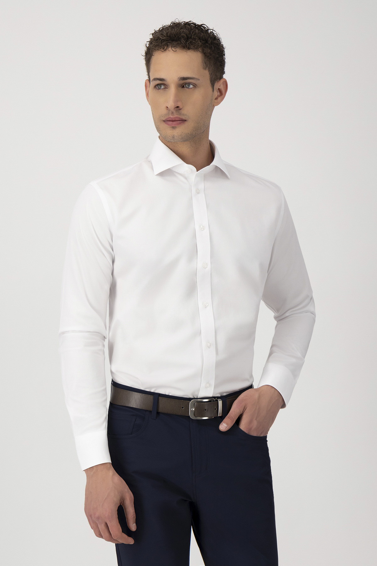 Camisa Formal Non Iron Contemporary Fit