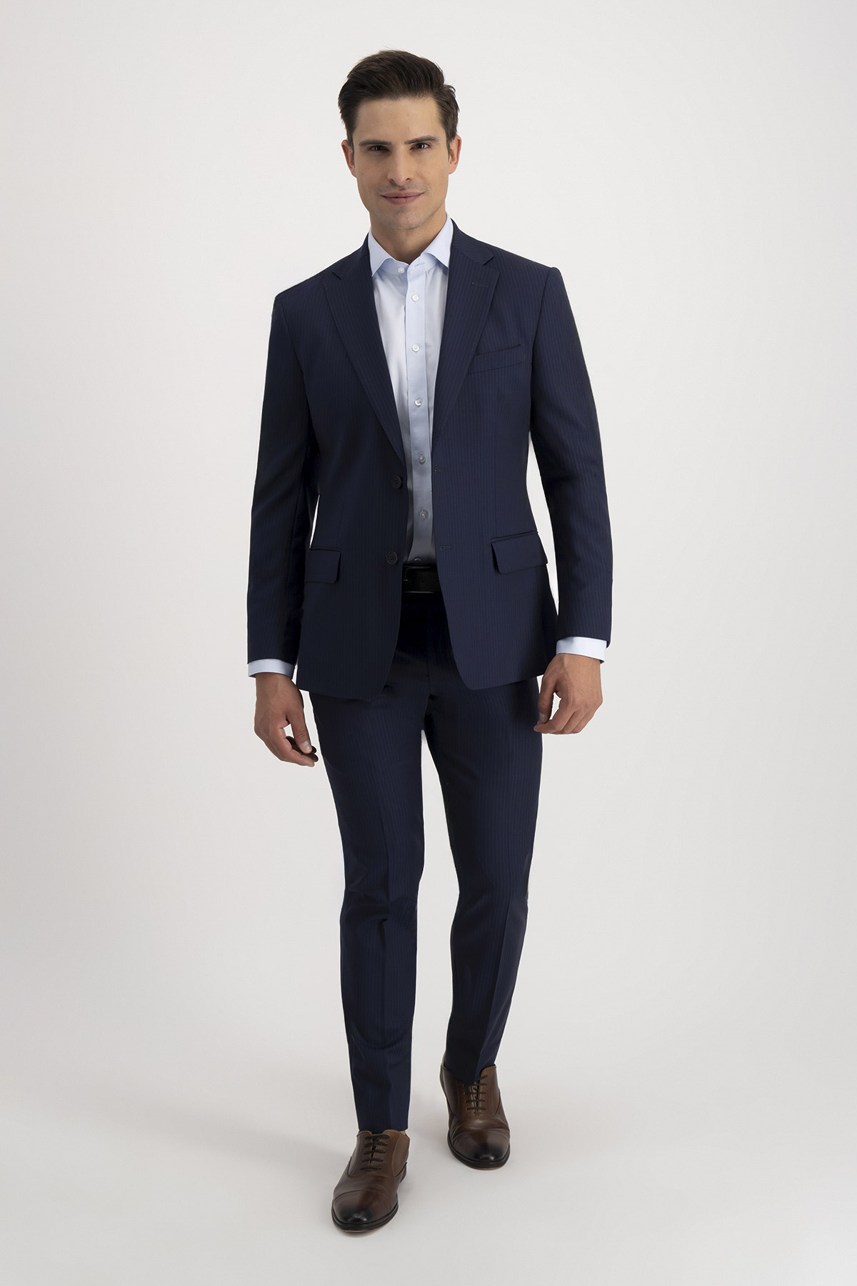 Traje Azul Marino Contemporary Fit