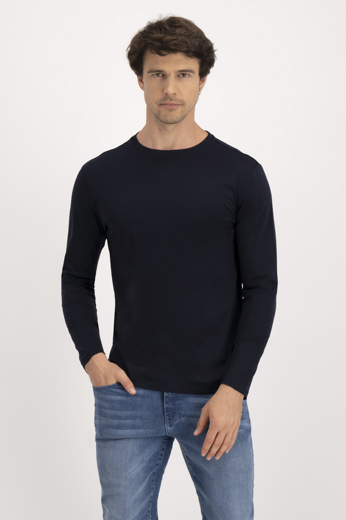 Playera Mercerized Cotton Calderoni Contemporary Fit