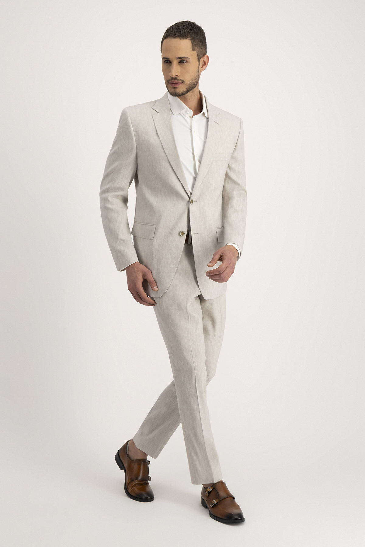 Traje Roberts Beige Slim Fit