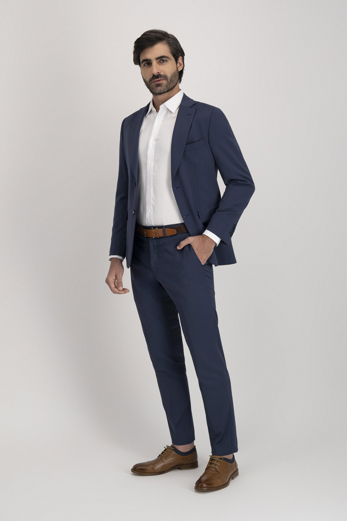 Traje Roberts Slim Fit Azul