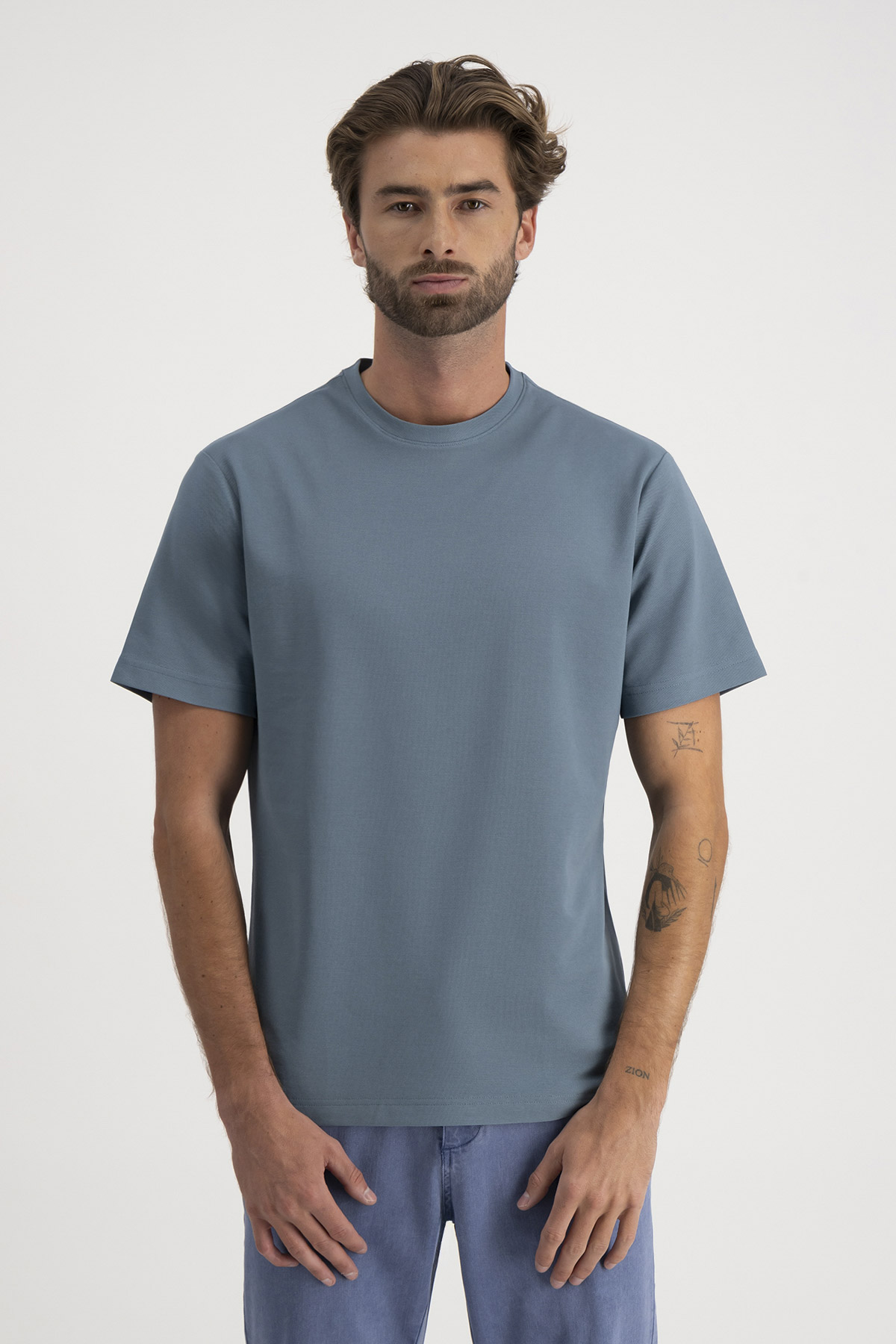 Playera EASY CARE TECHNOLOGY Roberts Color Verde Contemporary Fit