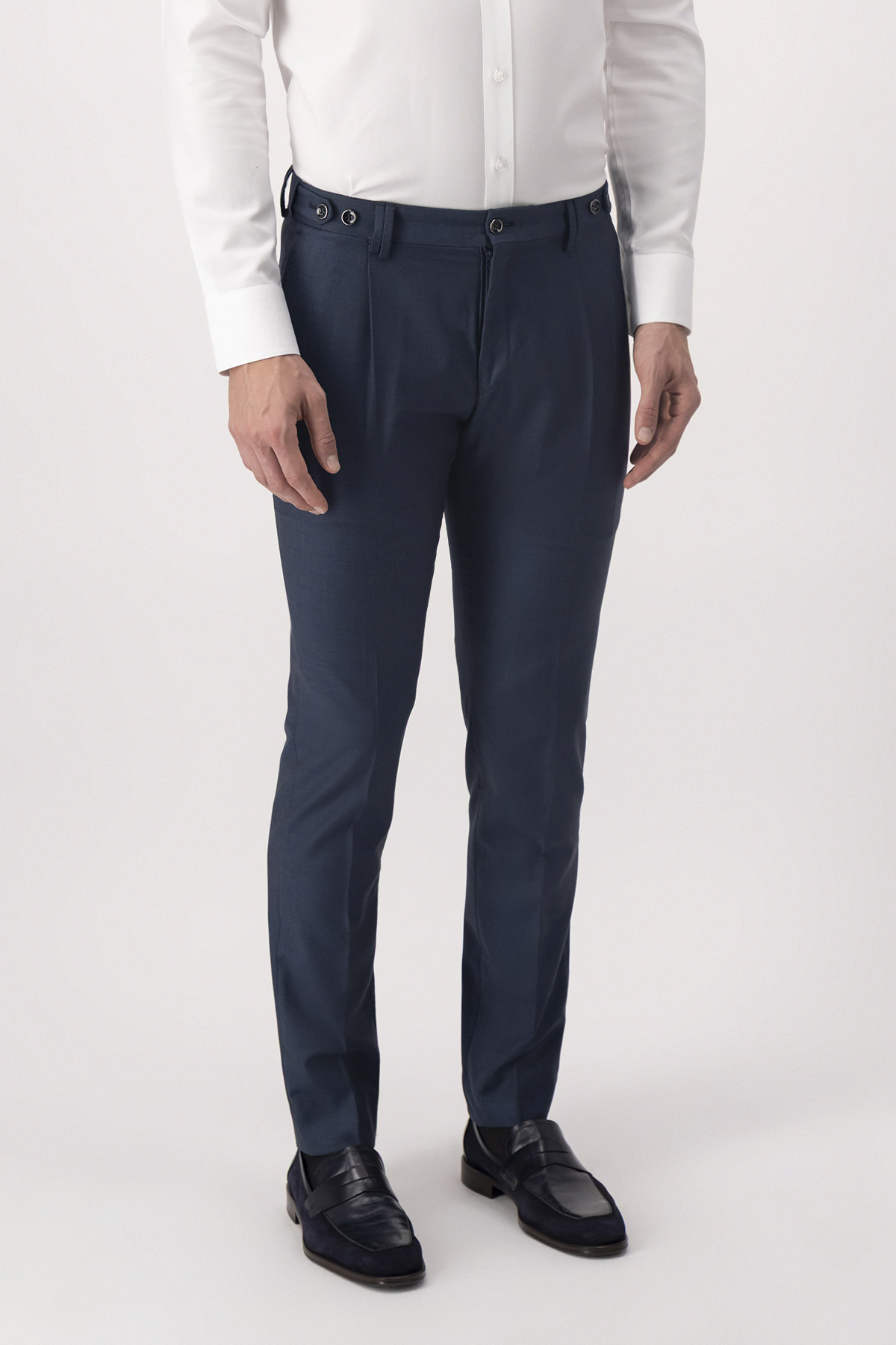 Pantalón Formal Slim Fit Azul Marino