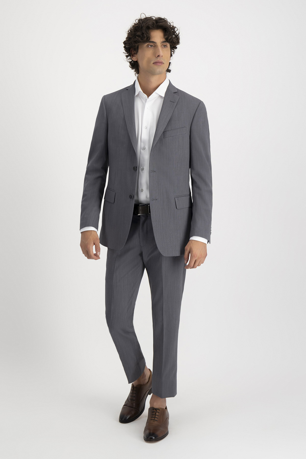 Traje Slim Fit Gris