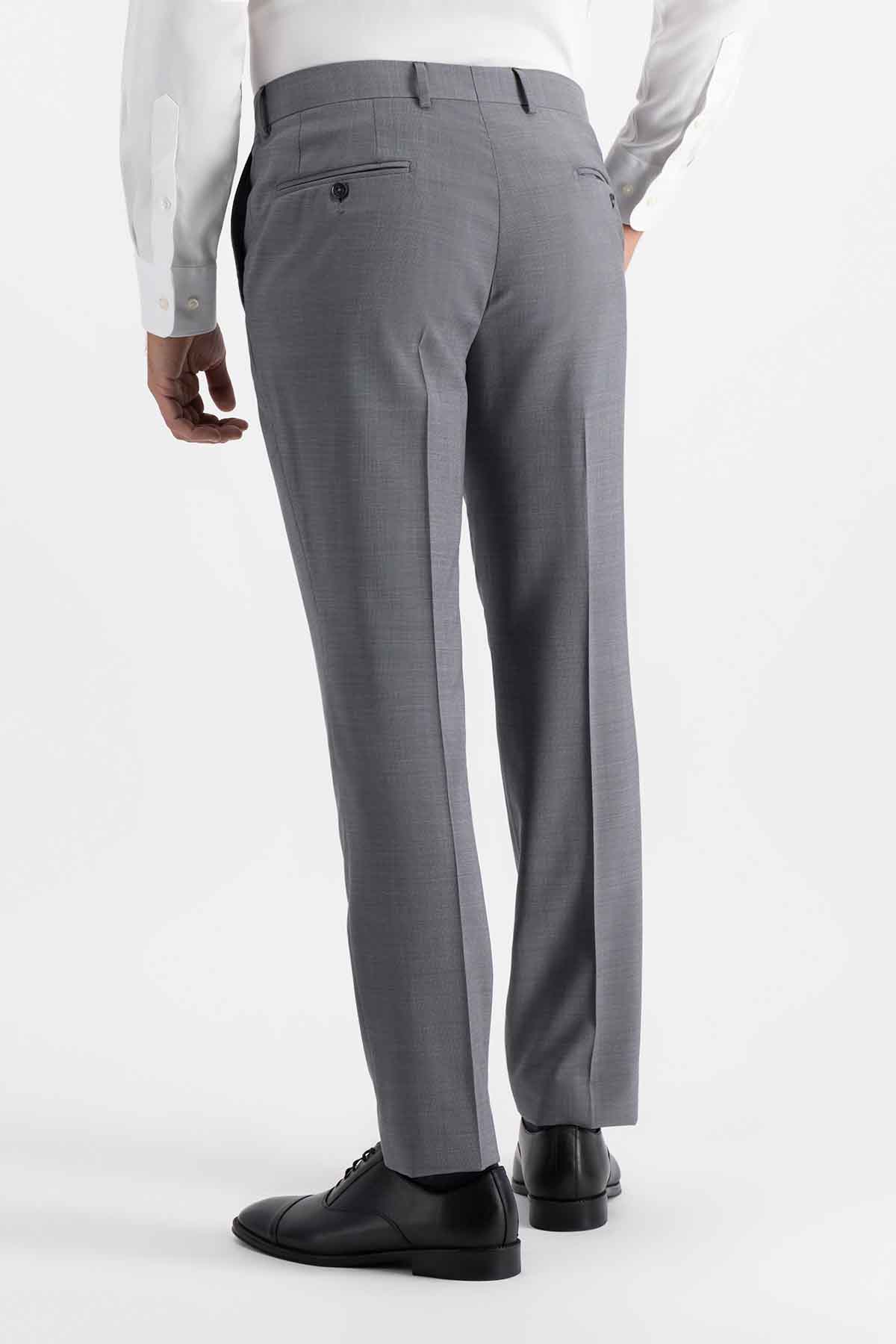 Pantalón Calderoni Color Gris Contemporary Fit