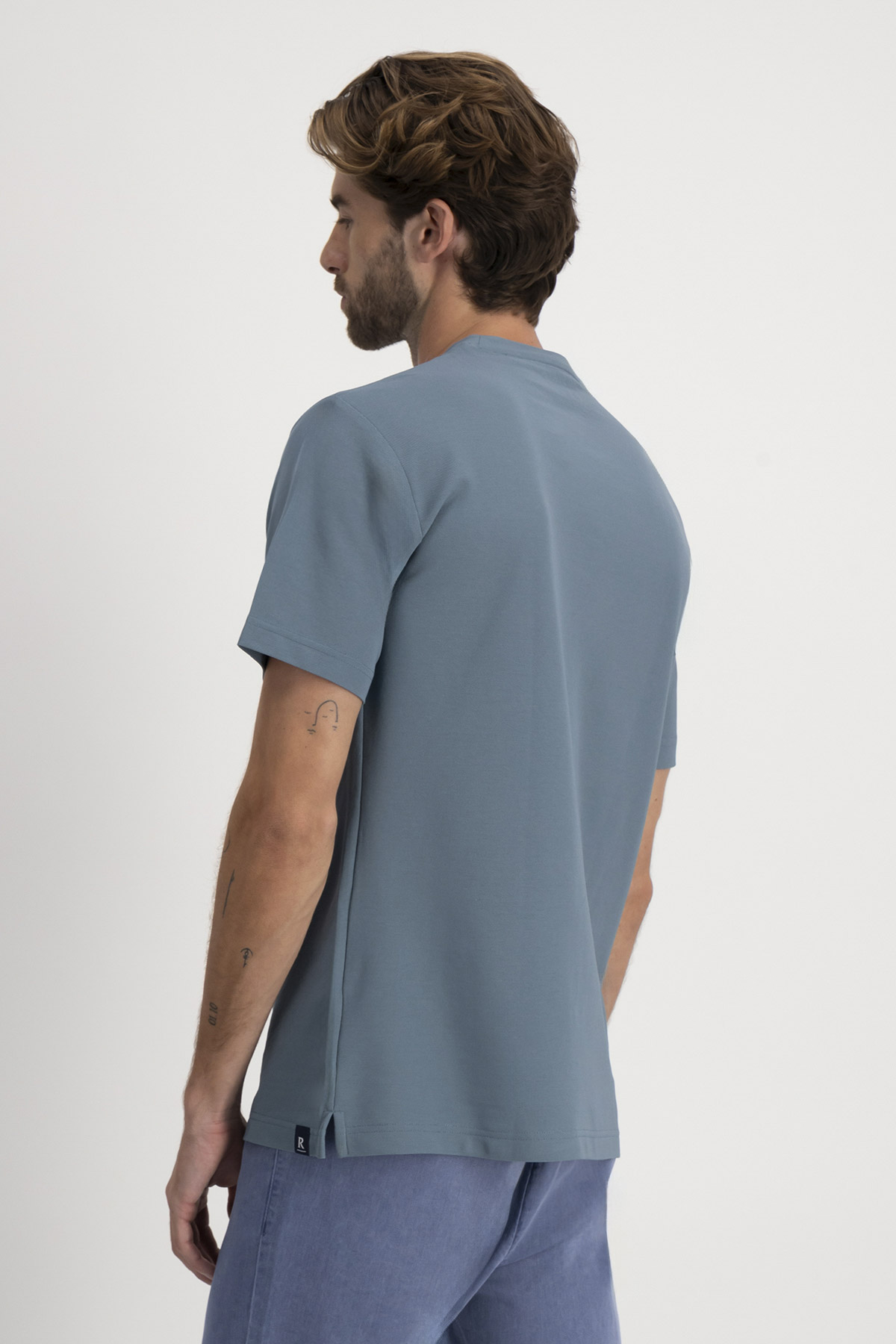 Playera EASY CARE TECHNOLOGY Roberts Color Verde Contemporary Fit