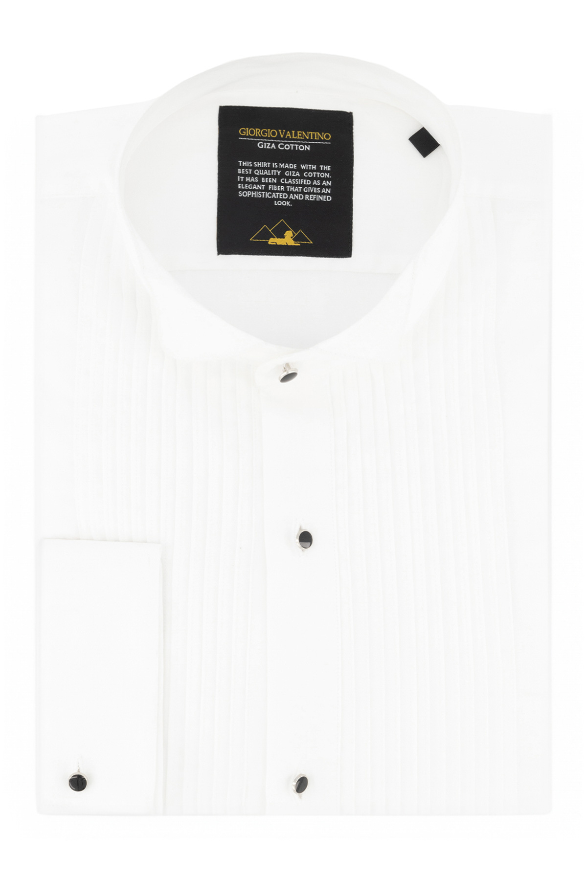 Camisa Vestir Giorgio Valentino Blanco Slim Fit