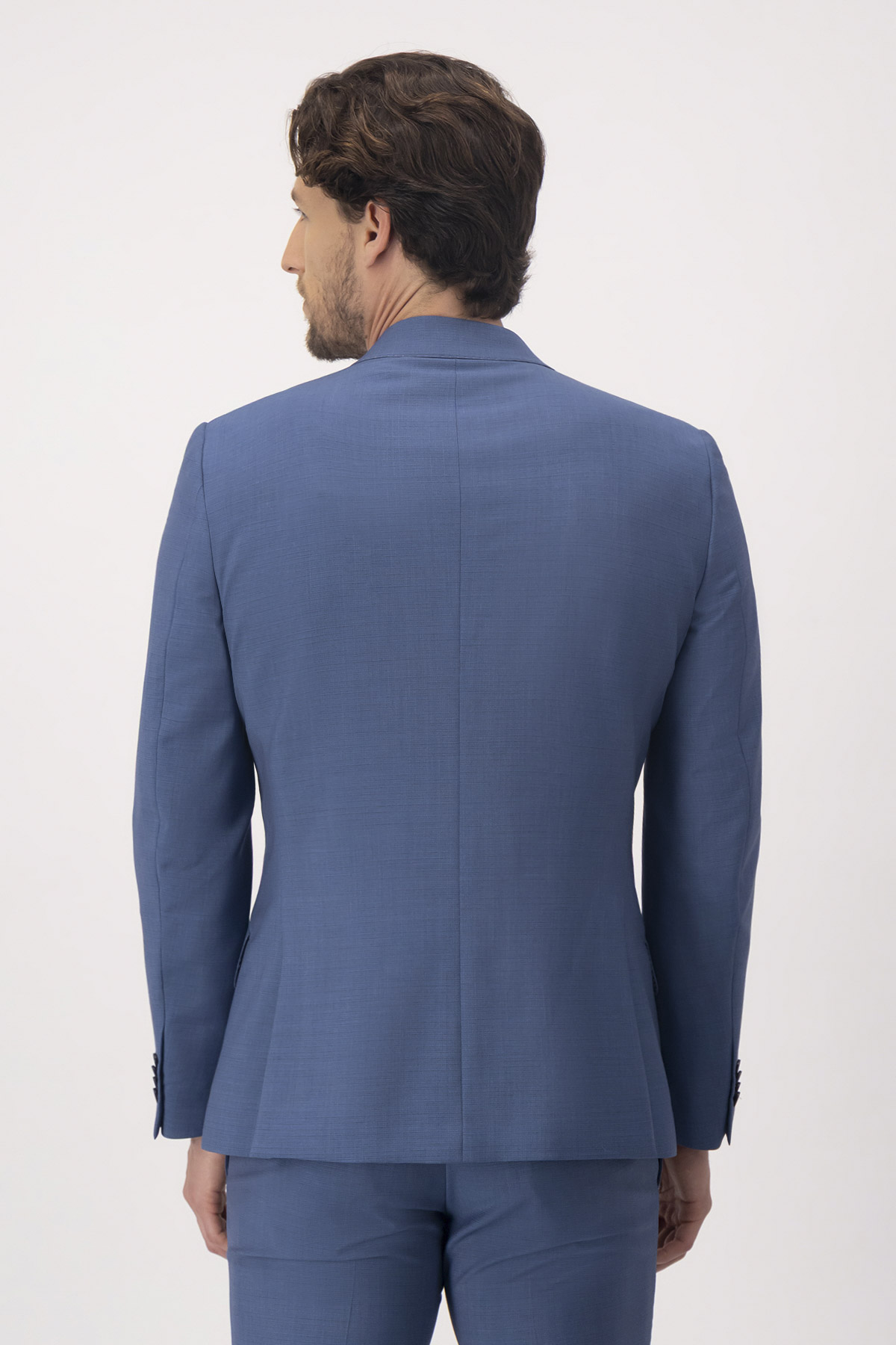 Traje Slim Fit Azul Claro