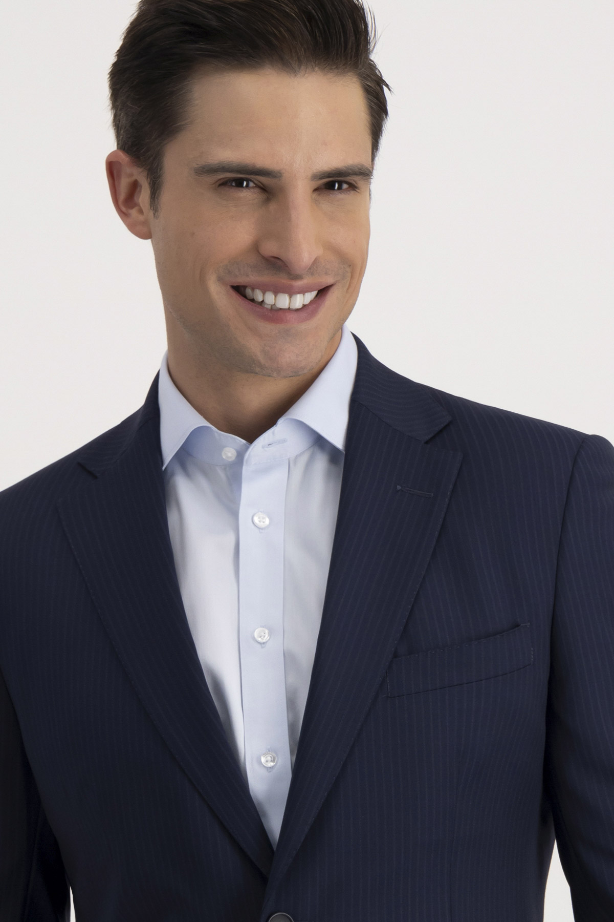 Traje Azul Marino Contemporary Fit
